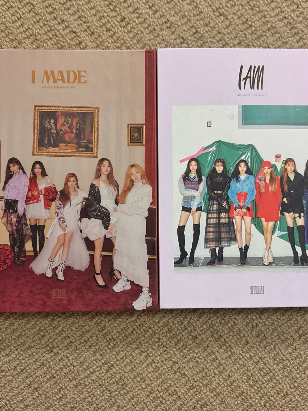 IDLE - I AM & I MADE albums (out of print)